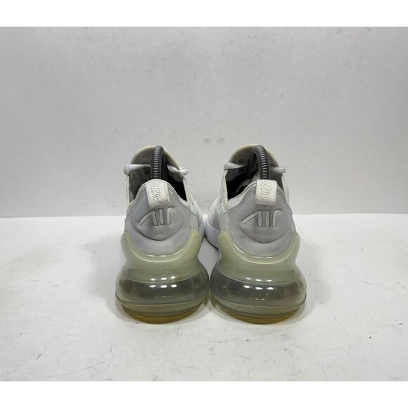 Nike Air Max 270 Womens Size 7 White Running Shoes Sneakers 943345-103 5.5Y - Picture 4 of 8